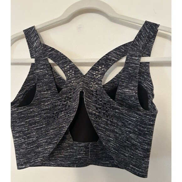VICTORIA'S SECRET SPORT Angel Max Sports Bra 32DD Gray Black Maximum Adjustable - Picture 4 of 6